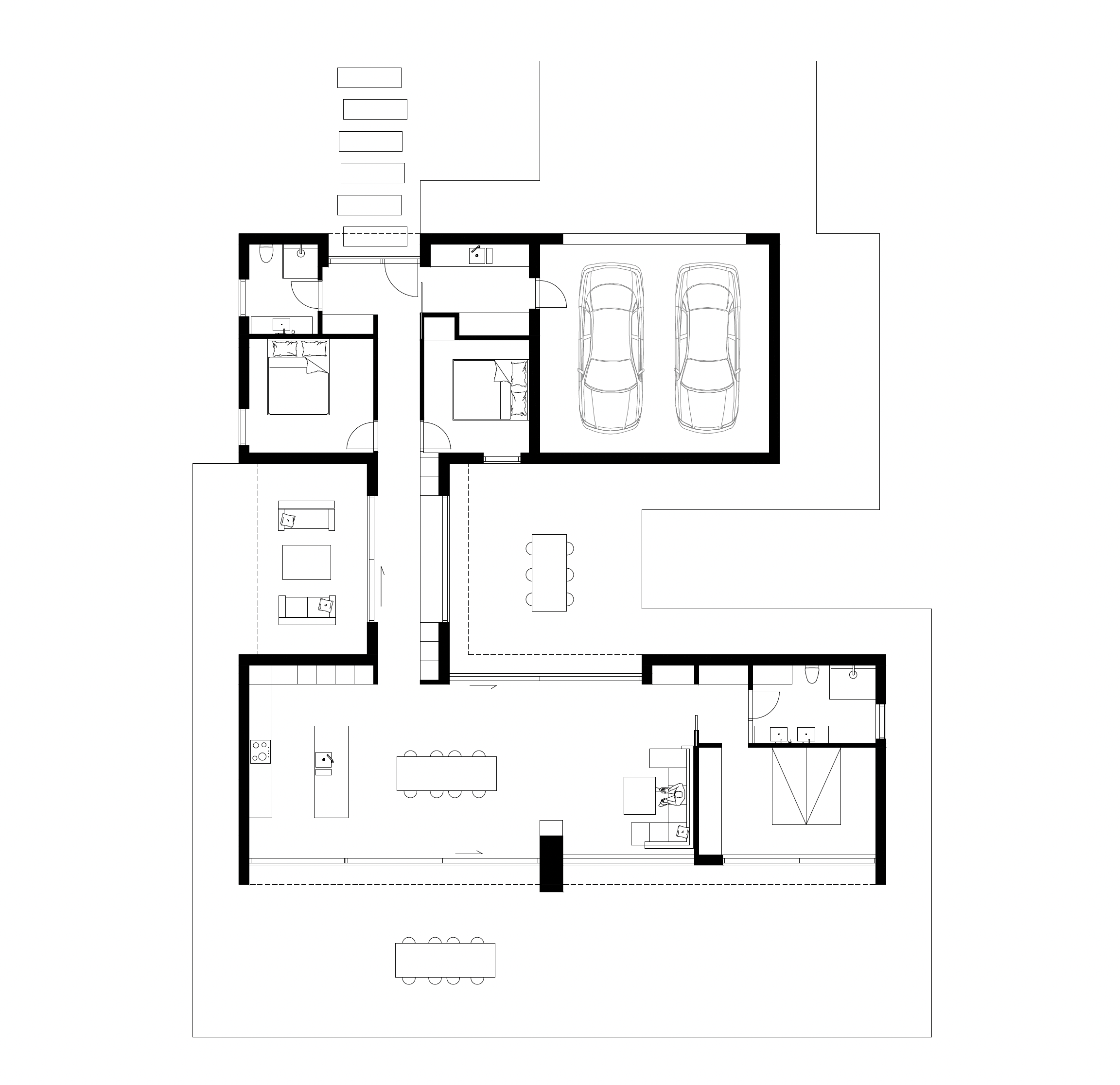 Arkitekttegnet hus ved sø og skov | Qvist Arkitektur